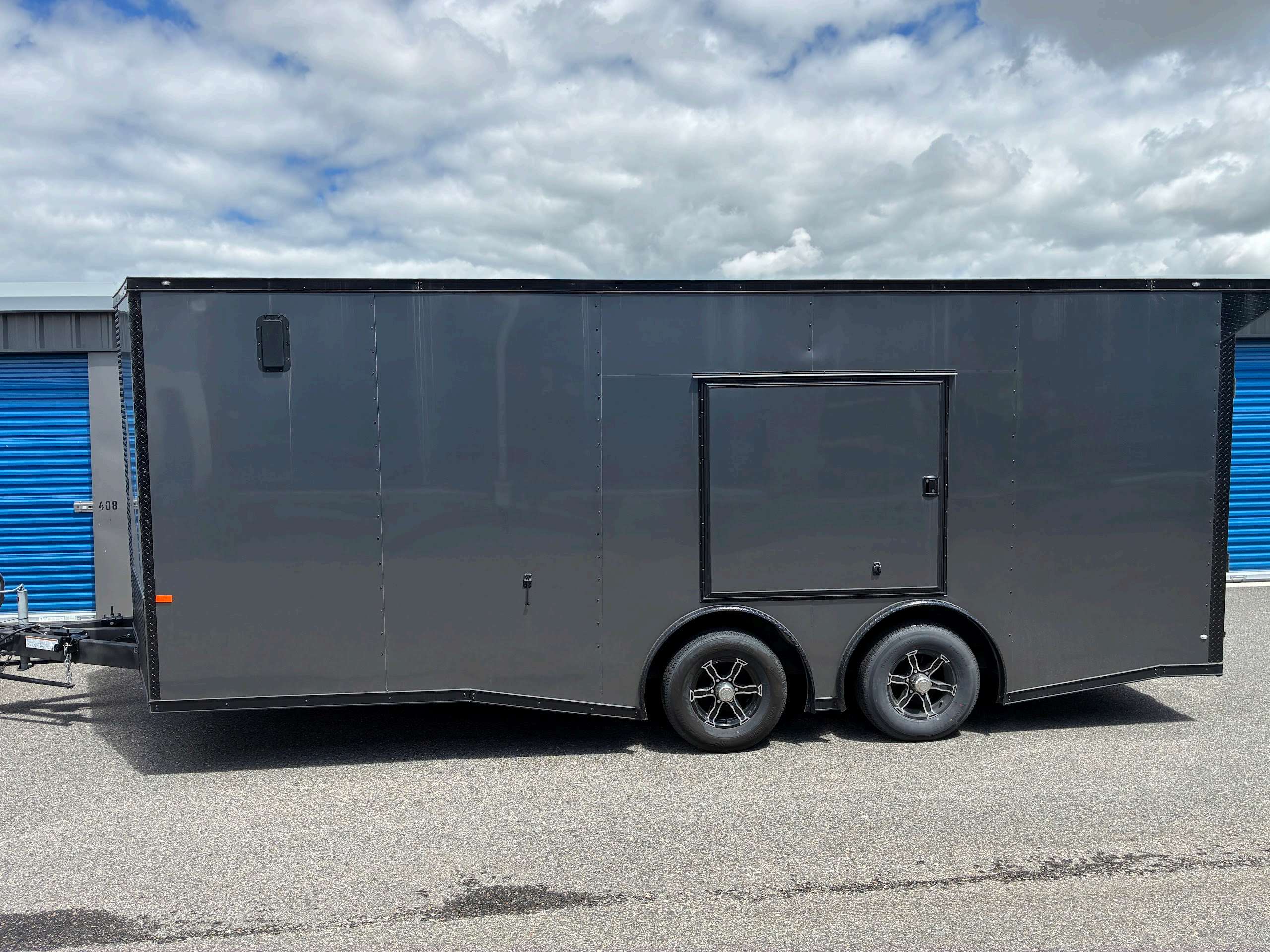 Hardline Automotive enclosed mobile service trailer — the rolling shop